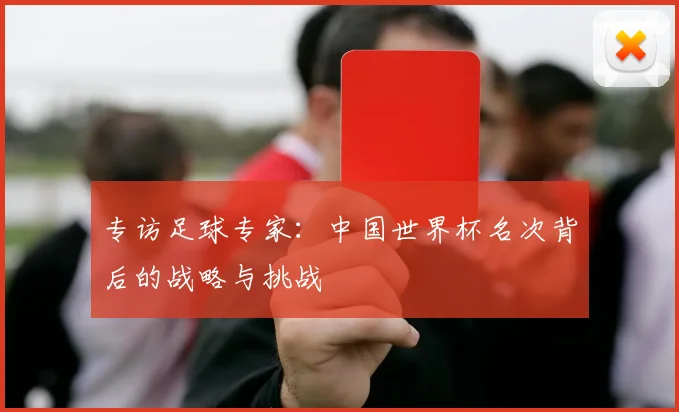 专访足球专家：中国世界杯名次背后的战略与挑战