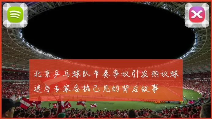 北京乒乓球队节奏争议引发热议球迷与专家各执己见的背后故事