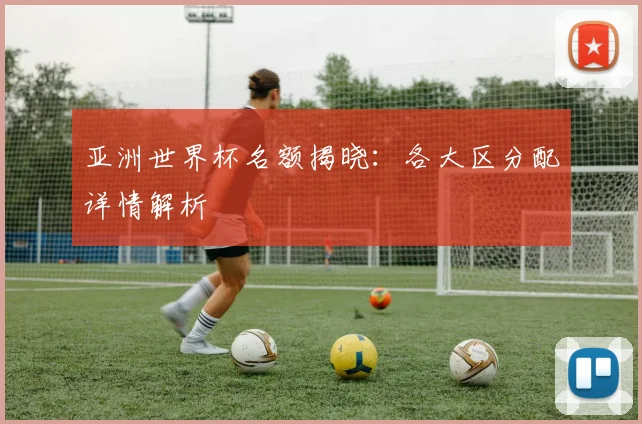 亚洲世界杯名额揭晓：各大区分配详情解析